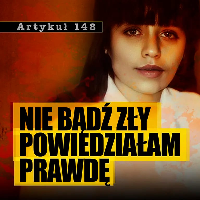 Okładka odcinka, portret dziewczyny o nazwisku Reyna Angelica Morroquain, z napisem "Nie bądź zły, powiedziałam prawdę"